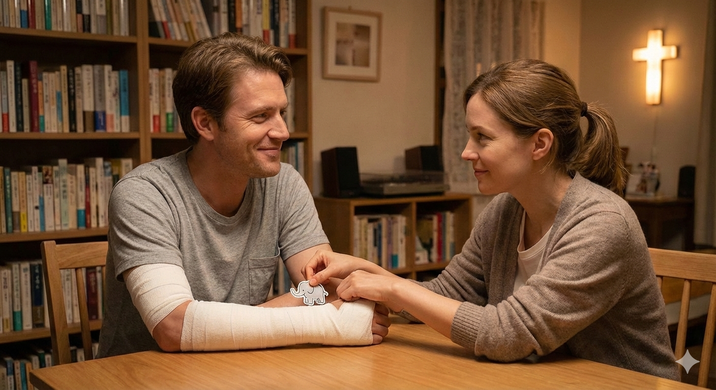 Zdjęcie miłosnych pragnień mężczyzny