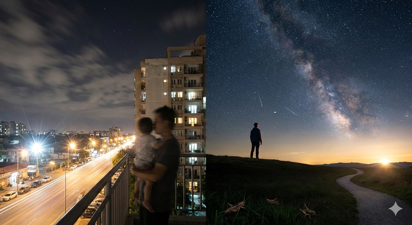 Zdjęcie nieba pełnego gwiazd